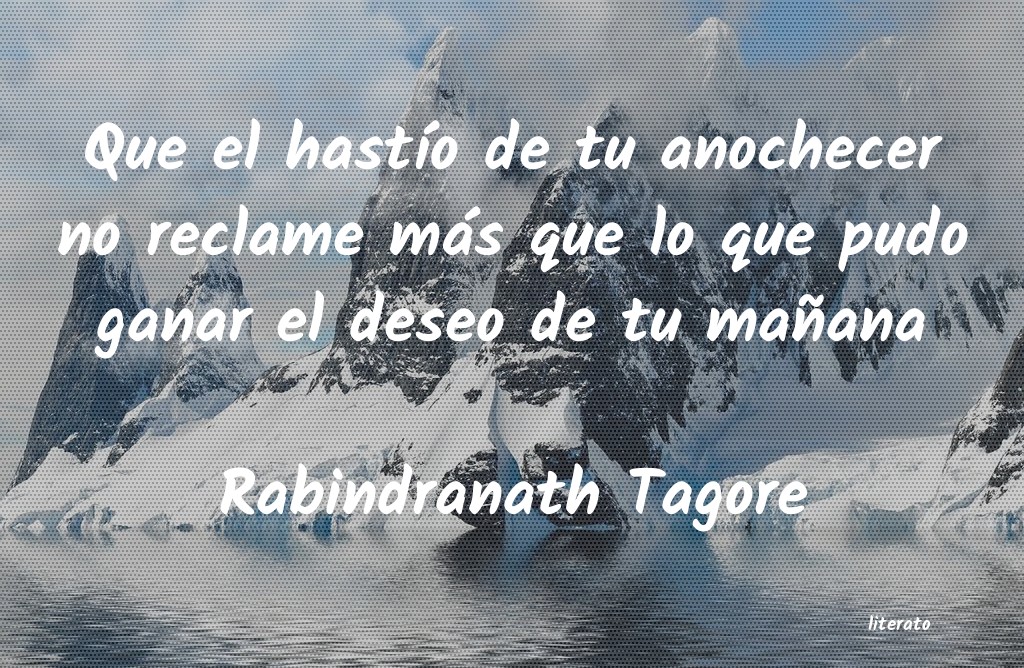 Frases de Rabindranath Tagore