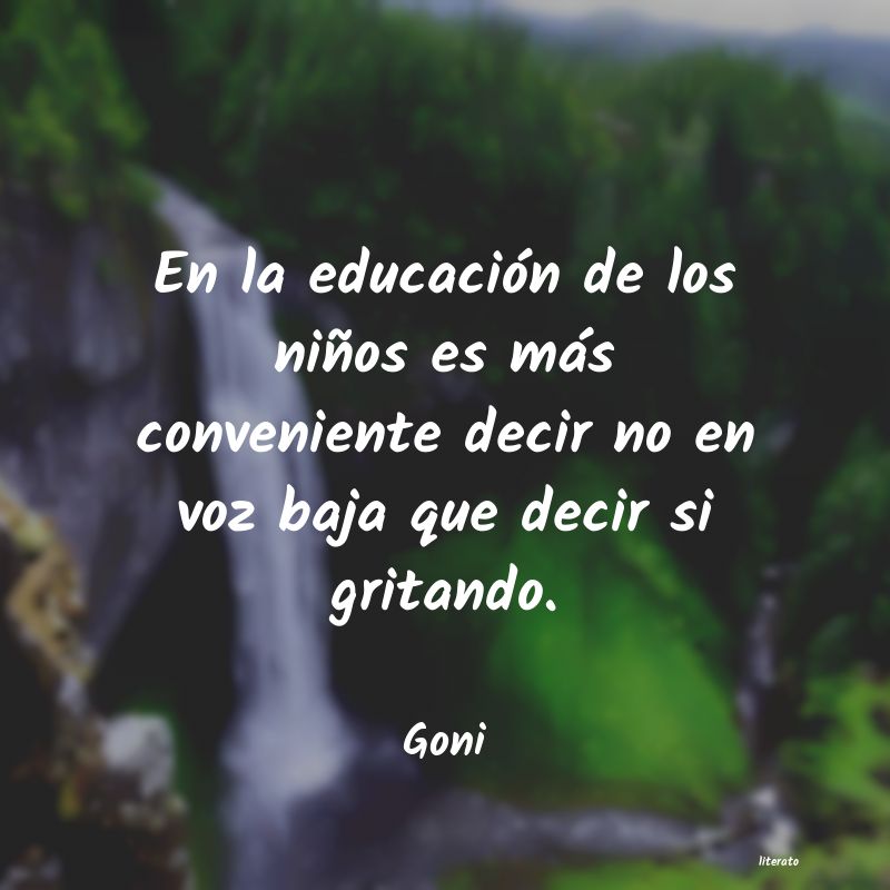 Frases de Goni