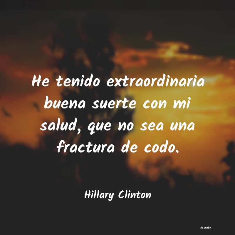 frases de Hillary Clinton