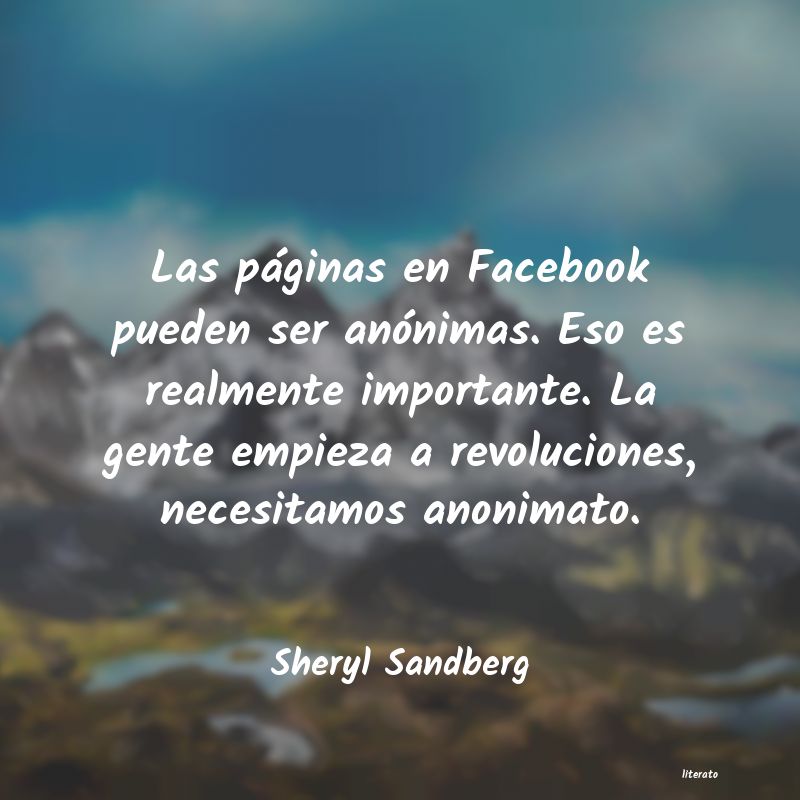 frases de Sheryl Sandberg