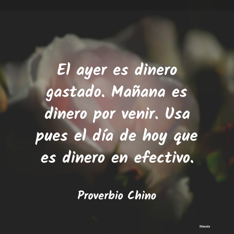 frases de Proverbio Chino