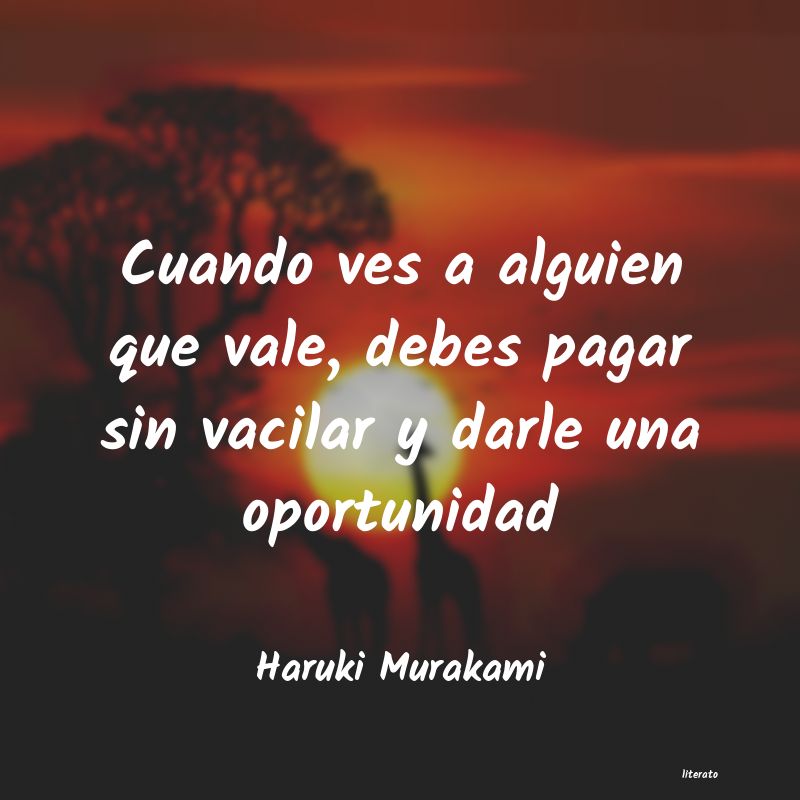 Frases de Haruki Murakami