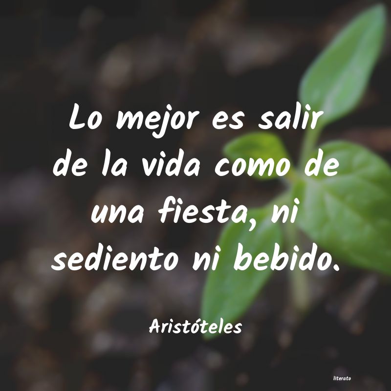 Frases de Aristóteles