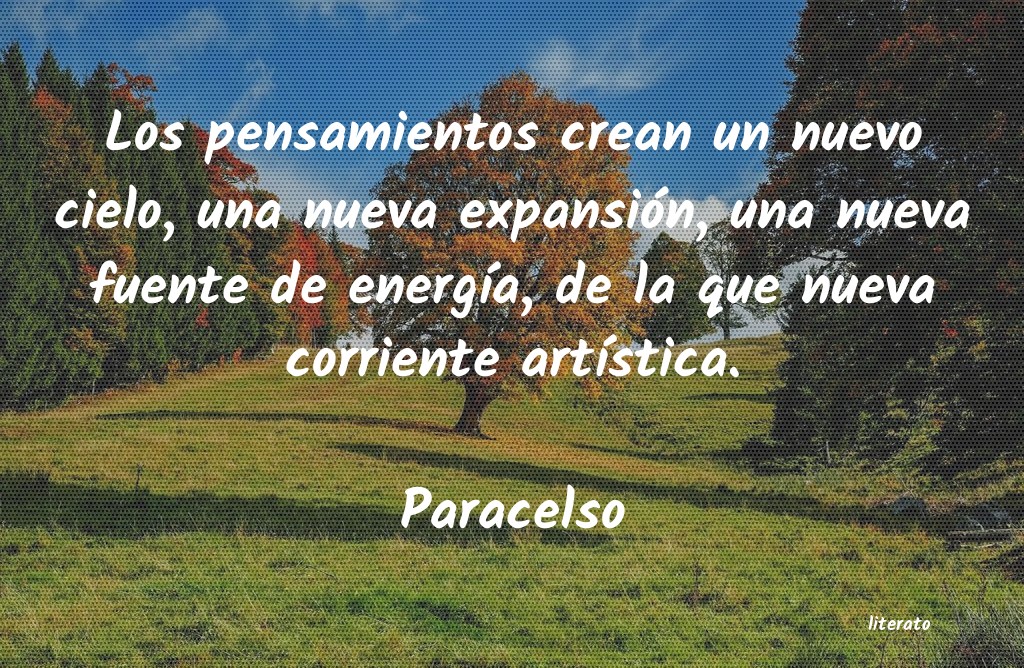 frases de Paracelso