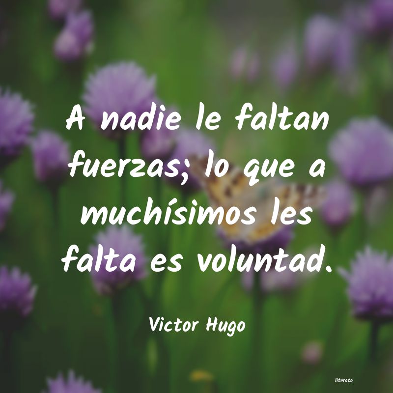 Frases de Victor Hugo