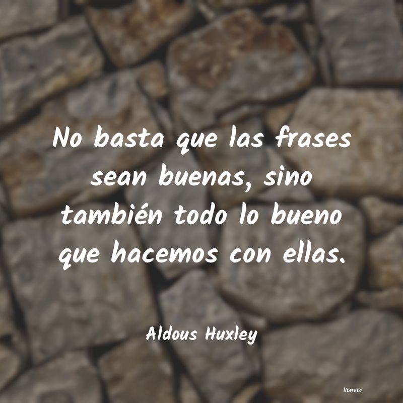 frases de Aldous Huxley