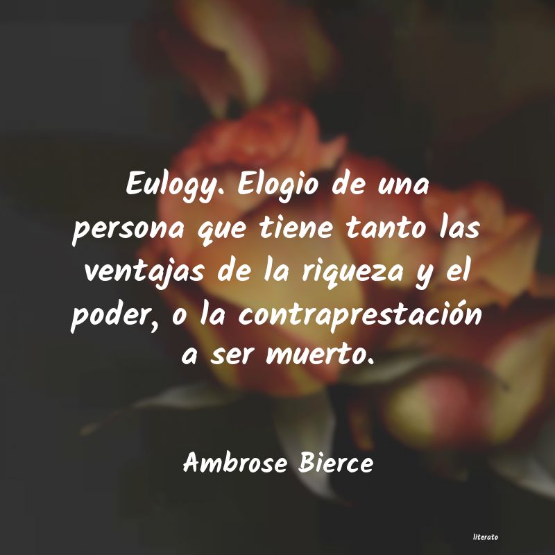 Frases de Ambrose Bierce