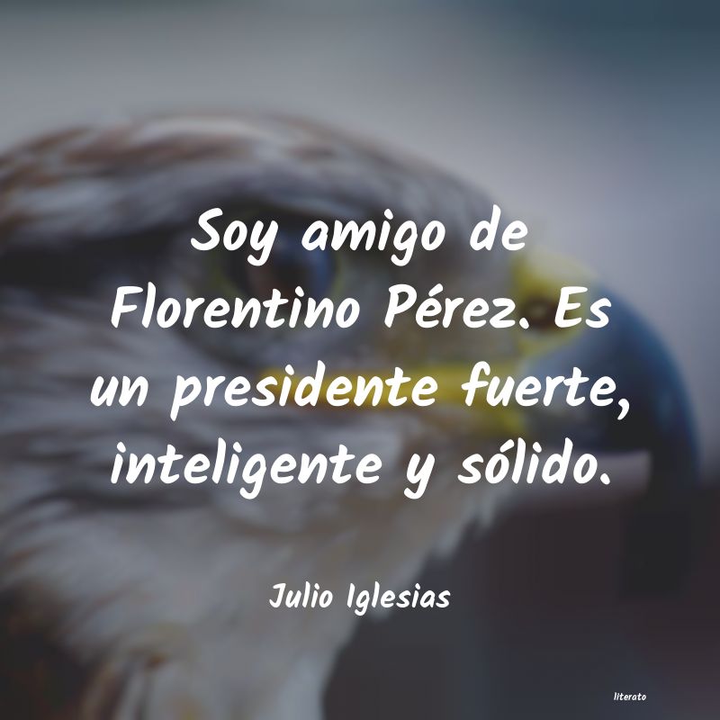 frases de Julio Iglesias