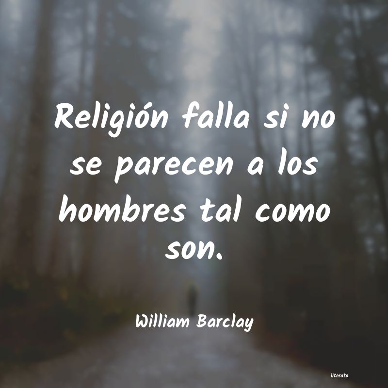 Frases de William Barclay