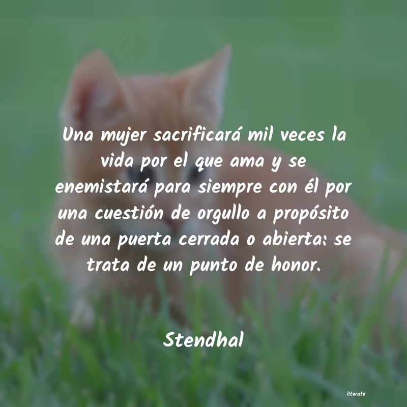 Frases de Stendhal