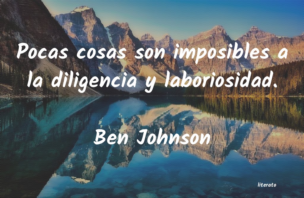 frases de Ben Johnson