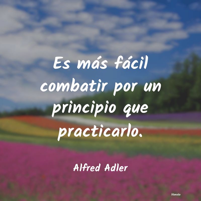 frases de Alfred Adler