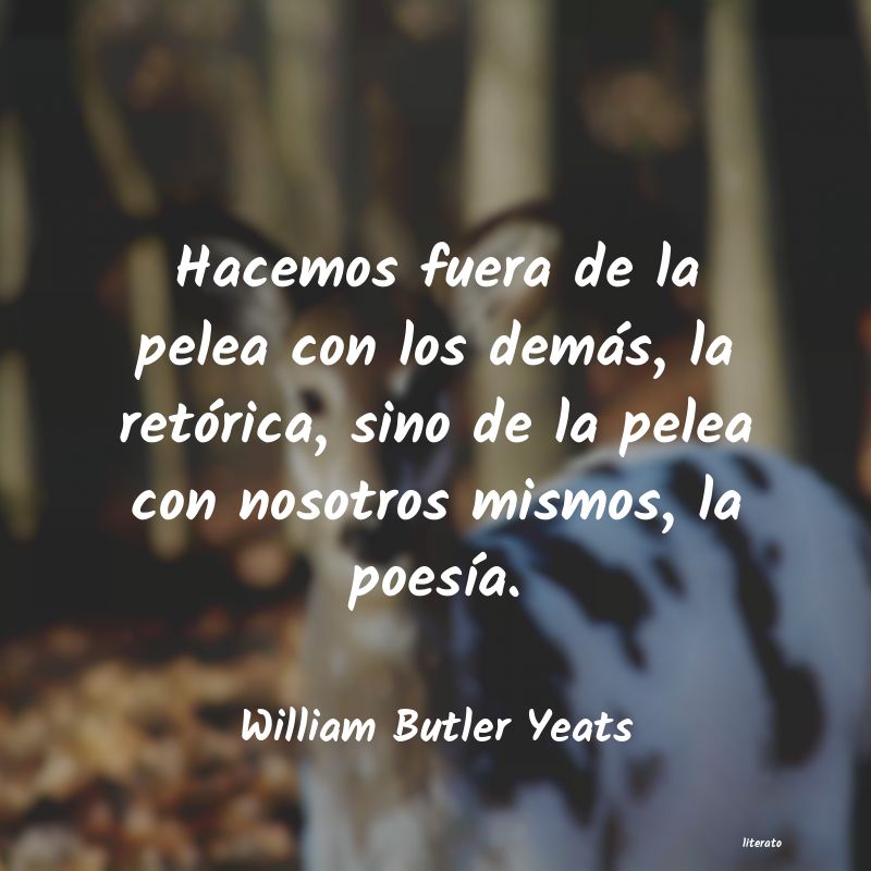 Frases de William Butler Yeats