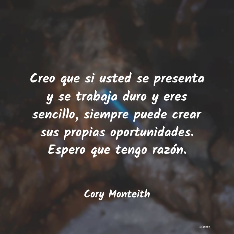 frases de Cory Monteith