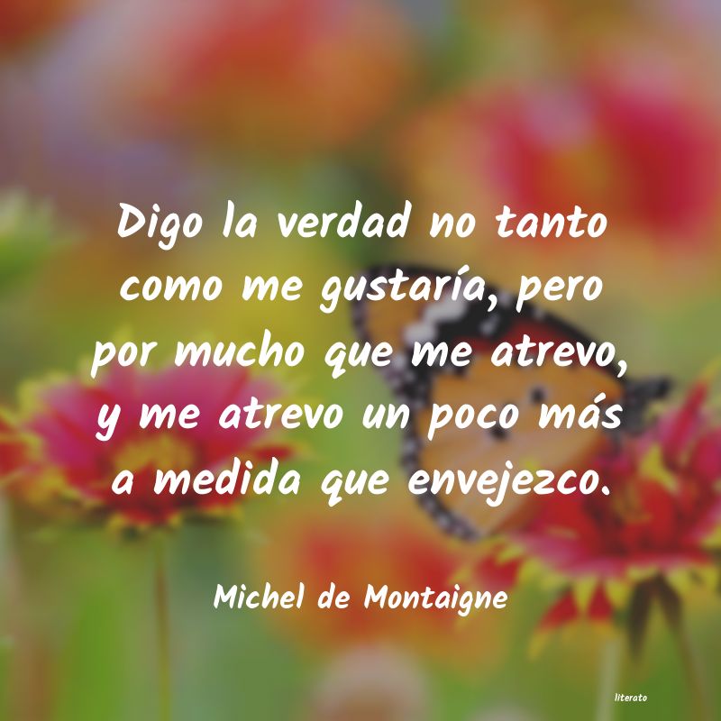 Frases de Michel de Montaigne