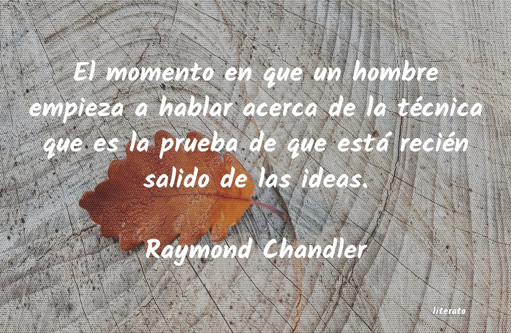 Frases de Raymond Chandler - literato