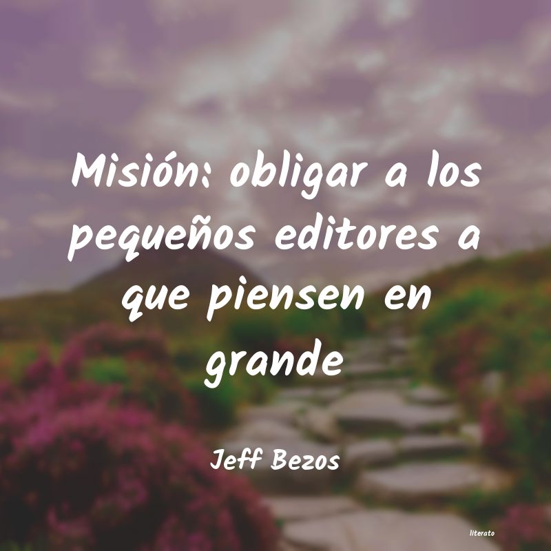 Frases de Jeff Bezos