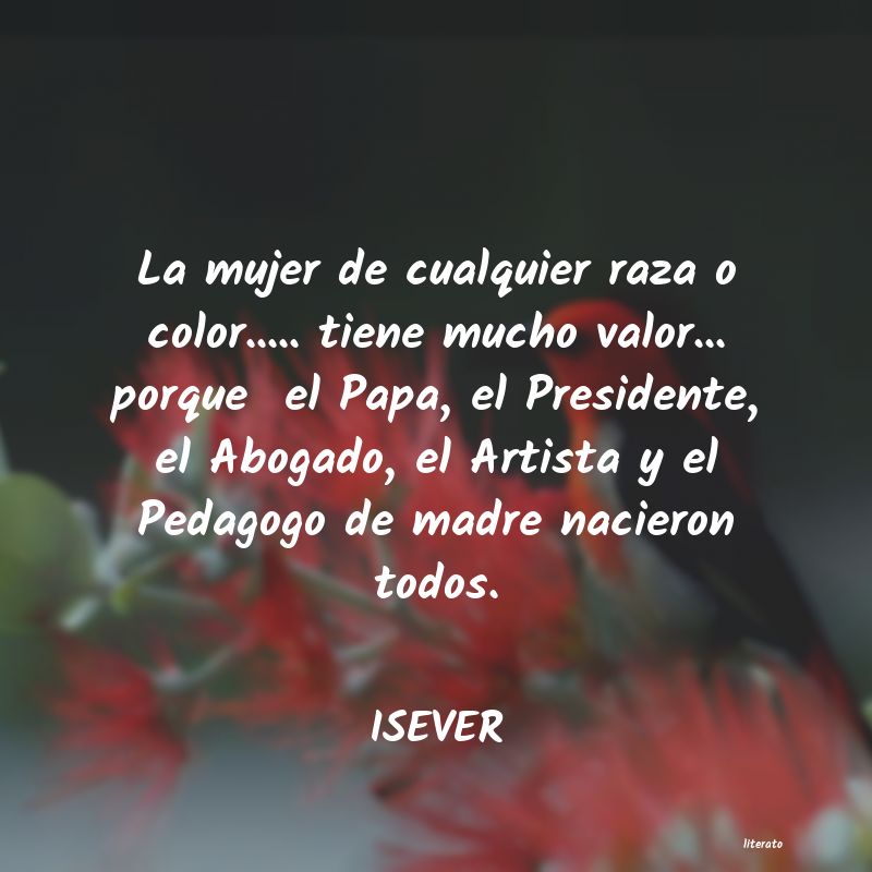 Frases de ISEVER