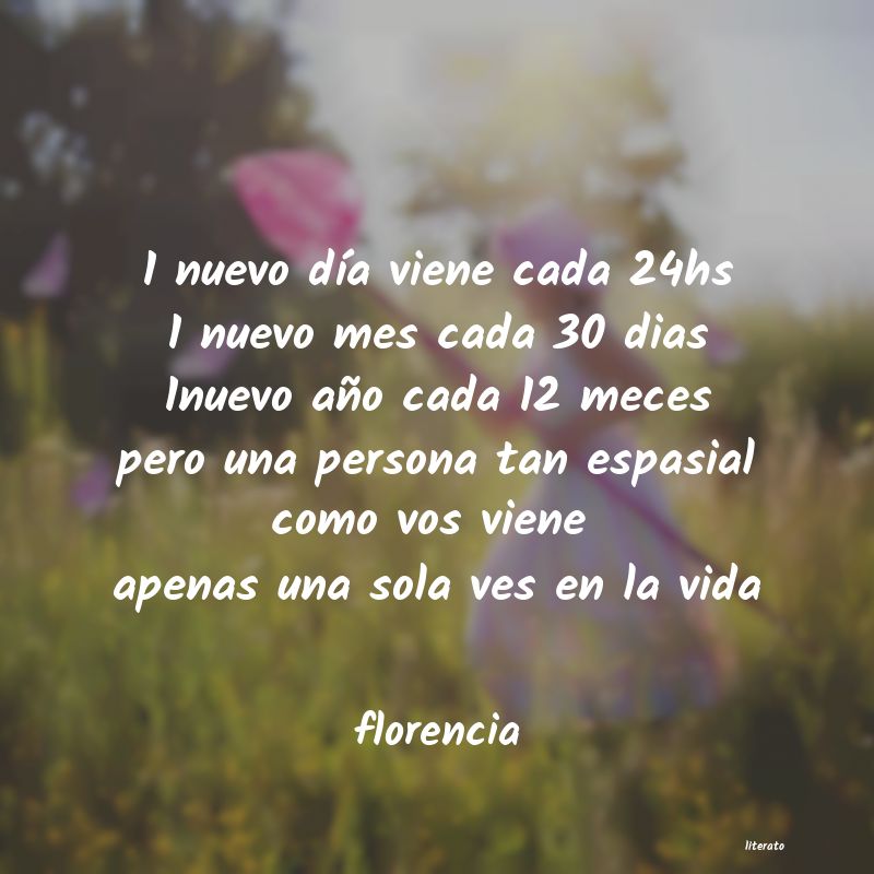 Frases de florencia