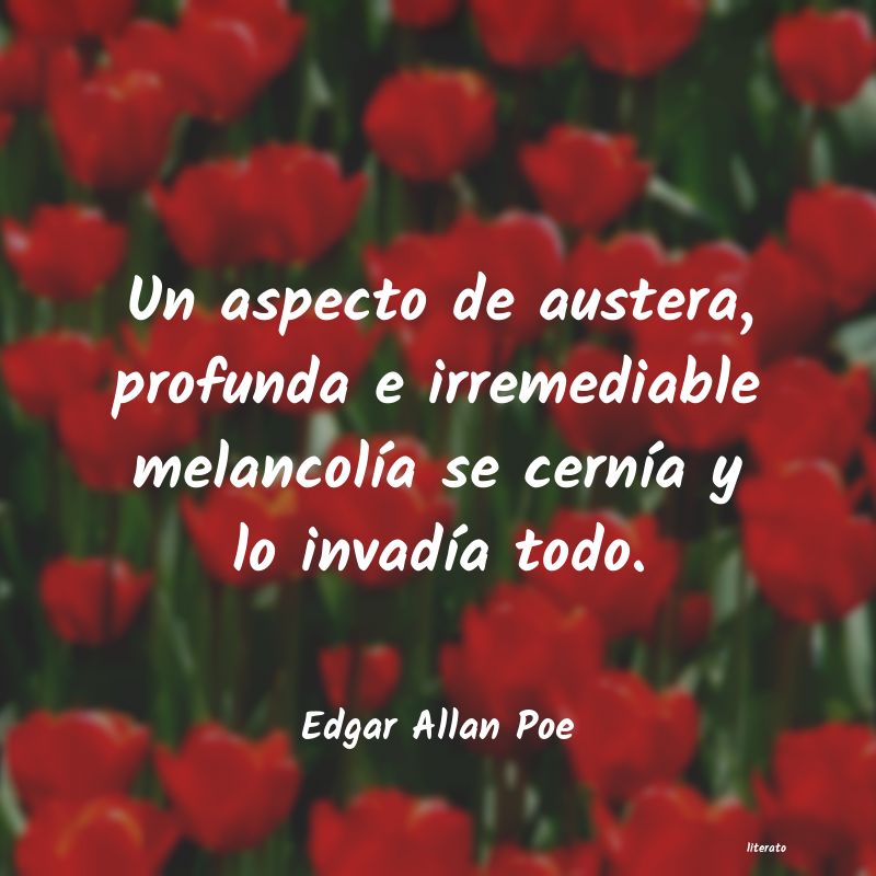 frases de Edgar Allan Poe