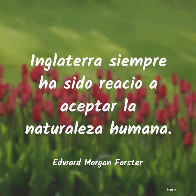frases de Edward Morgan Forster