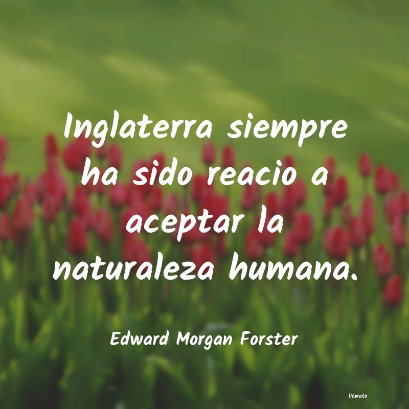 Frases de Edward Morgan Forster