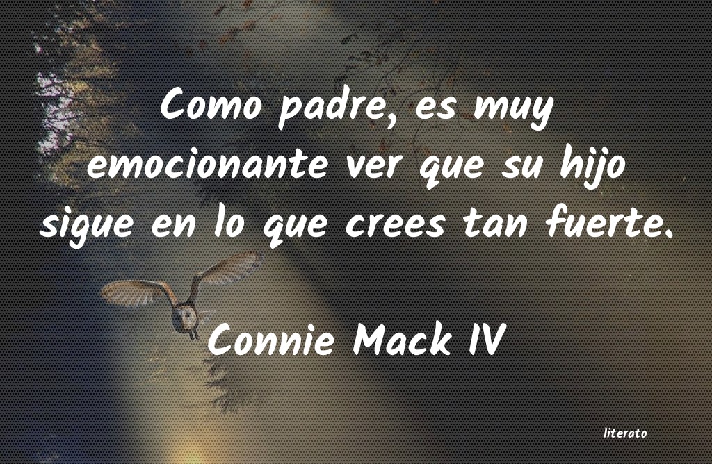 frases de Connie Mack IV