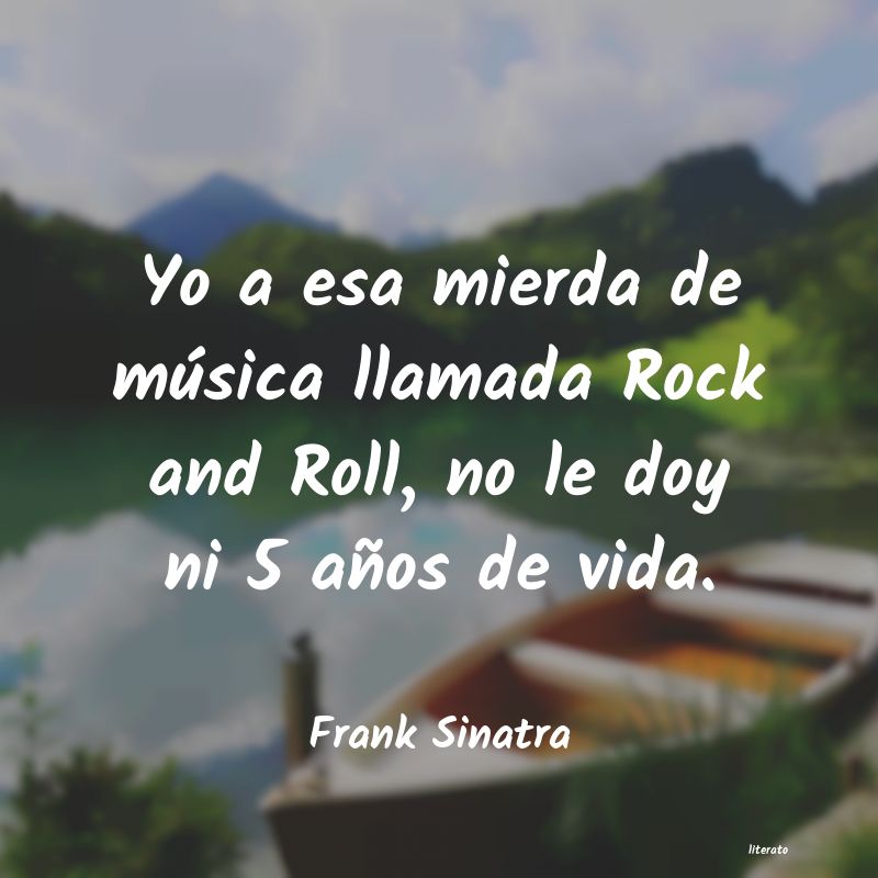 Frases de Frank Sinatra