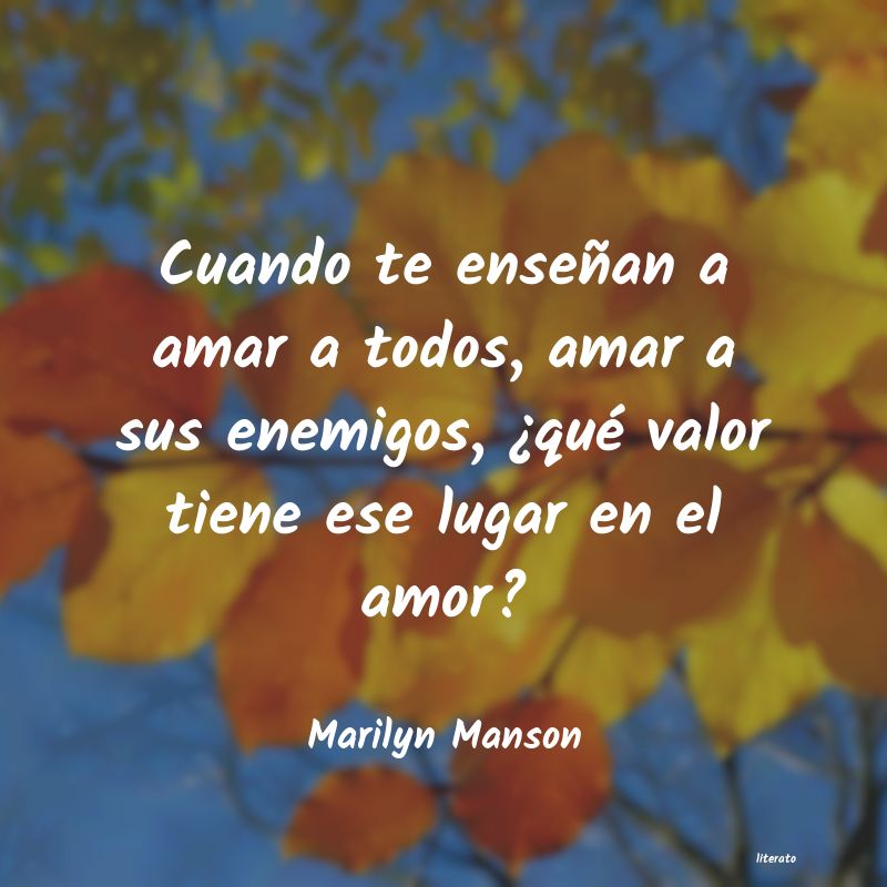 frases de Marilyn Manson