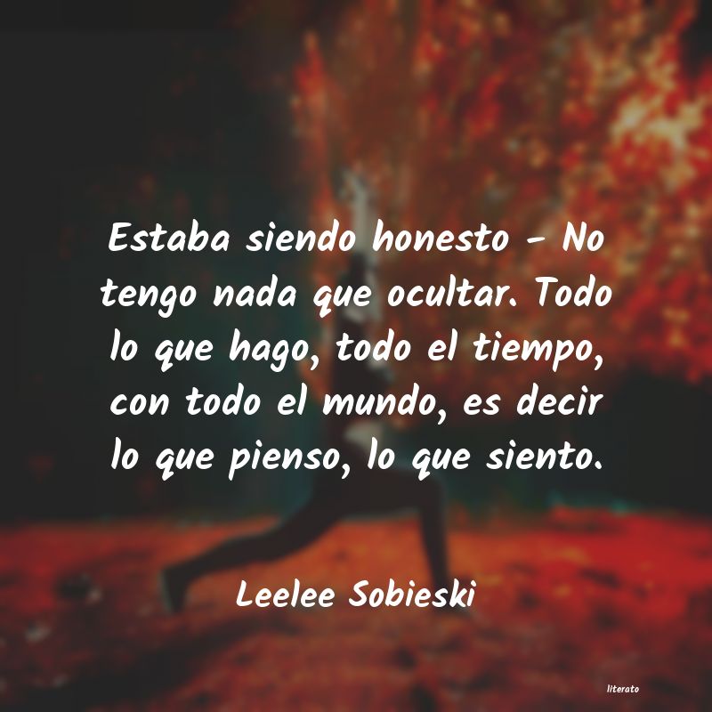 frases de Leelee Sobieski