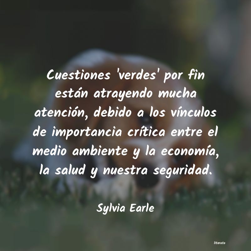 frases de Sylvia Earle