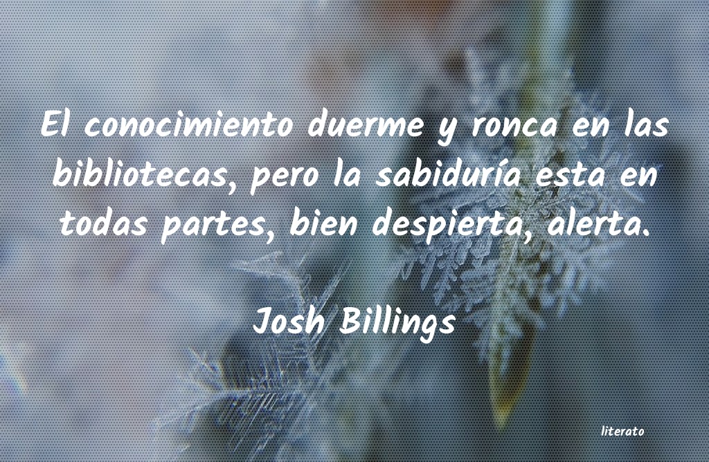Frases de Josh Billings