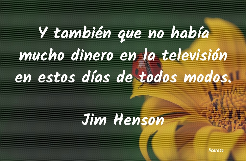 frases de Jim Henson