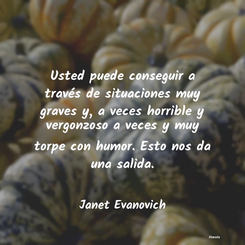 Frases de Janet Evanovich