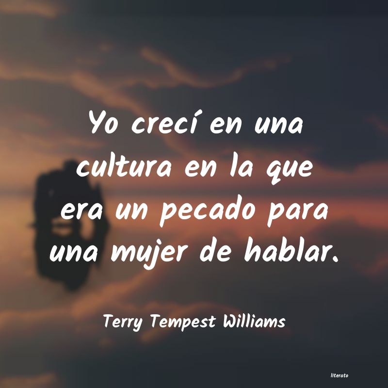 Frases de Terry Tempest Williams