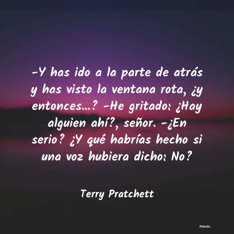 Frases de Terry Pratchett