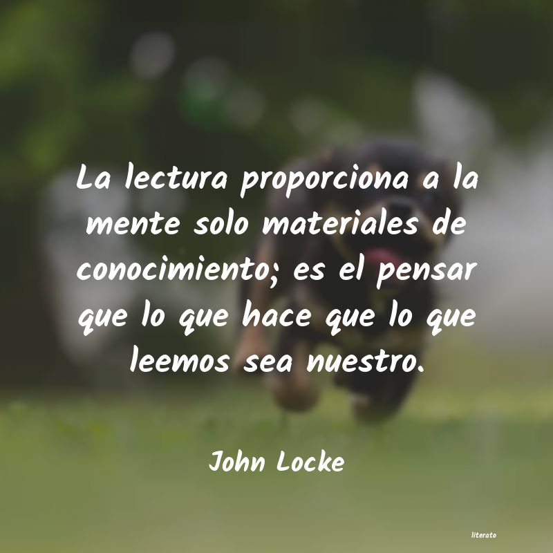 Frases de John Locke