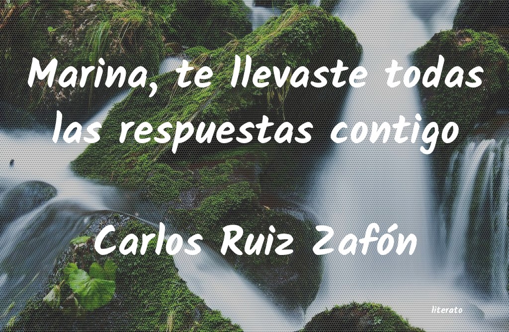 frases de Carlos Ruiz Zafón