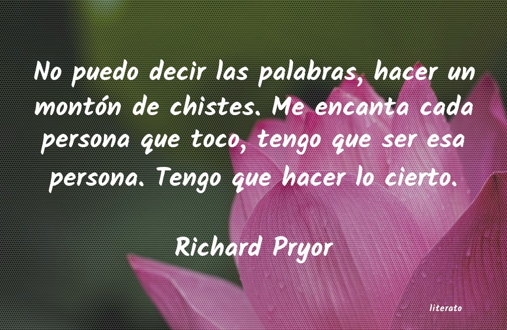 Frases de Richard Pryor