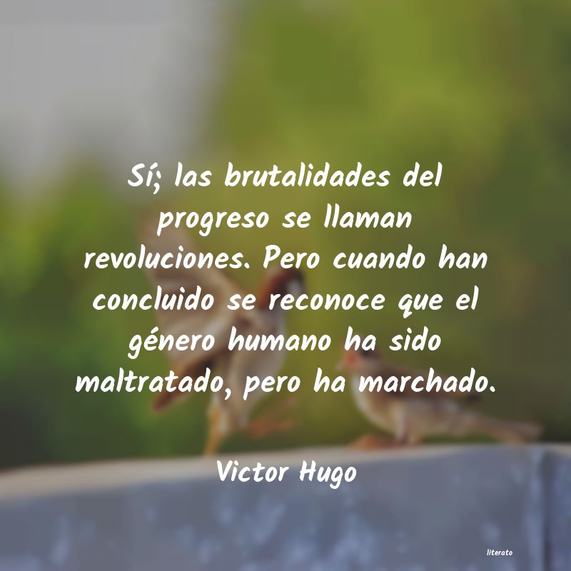 Frases de Victor Hugo