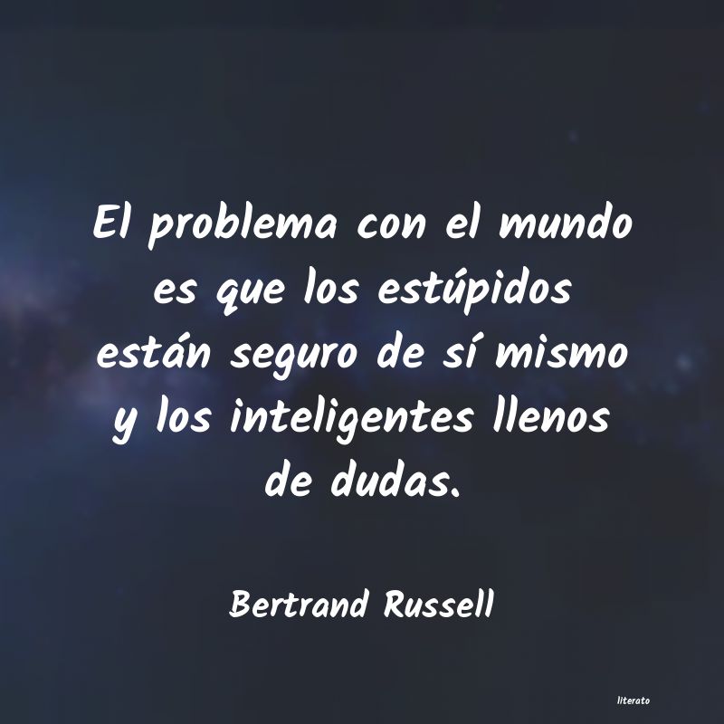 Frases de Bertrand Russell