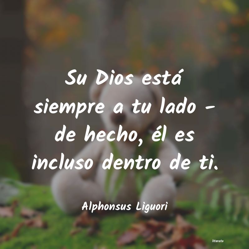 Frases de Alphonsus Liguori