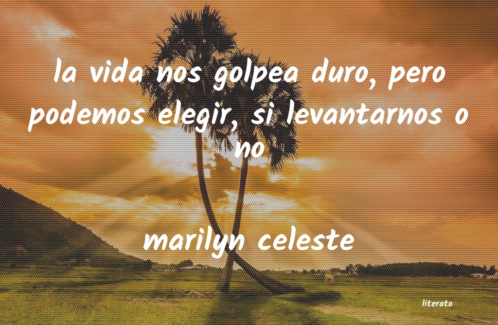 Frases de marilyn celeste