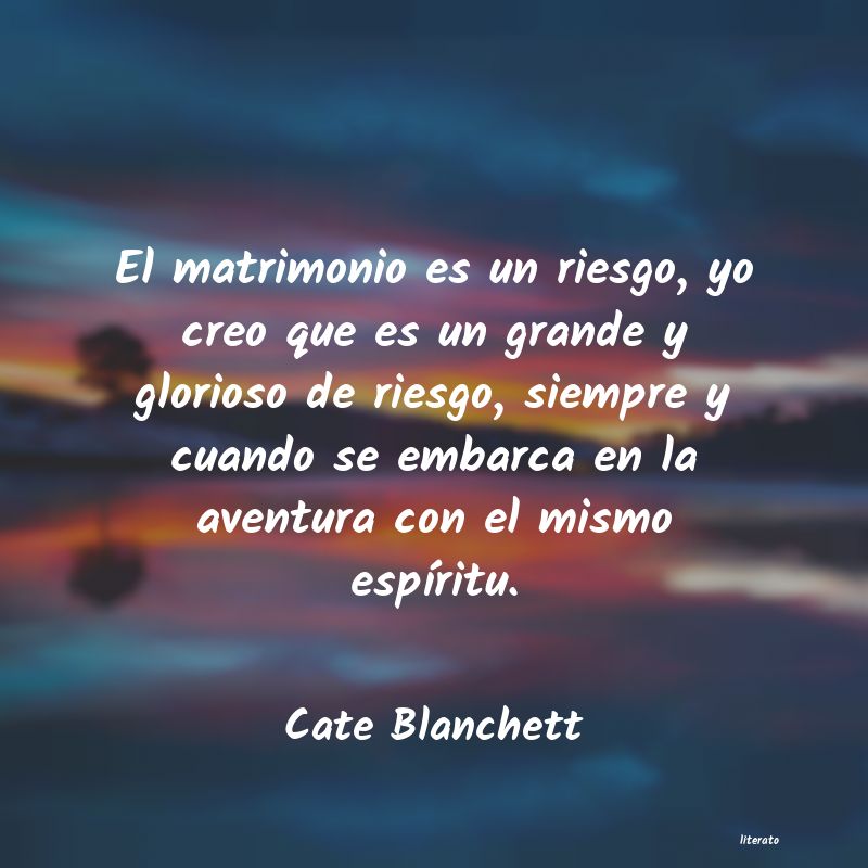 Frases de Cate Blanchett