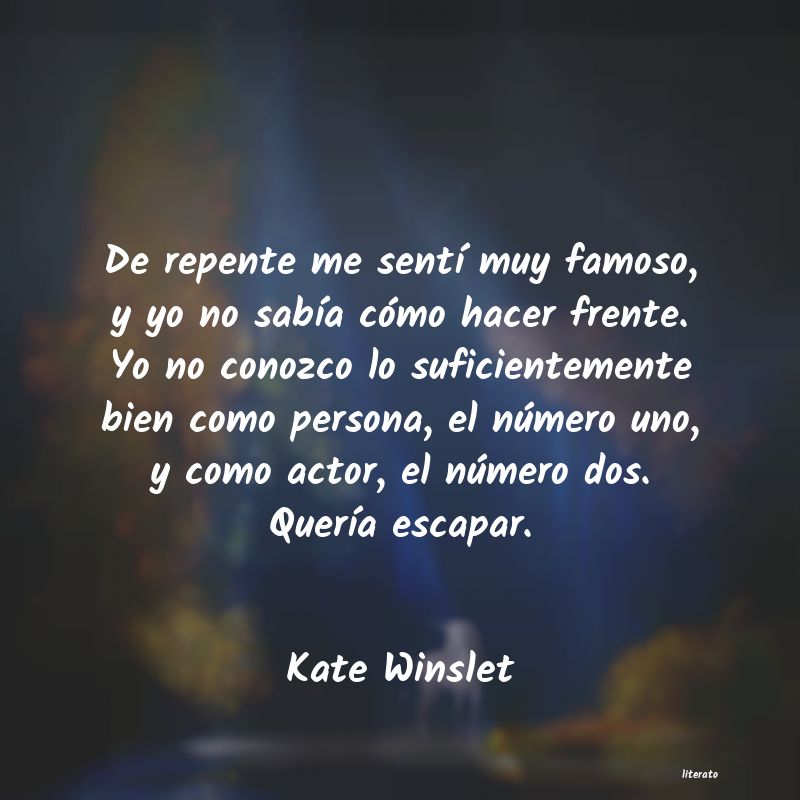 Frases de Kate Winslet