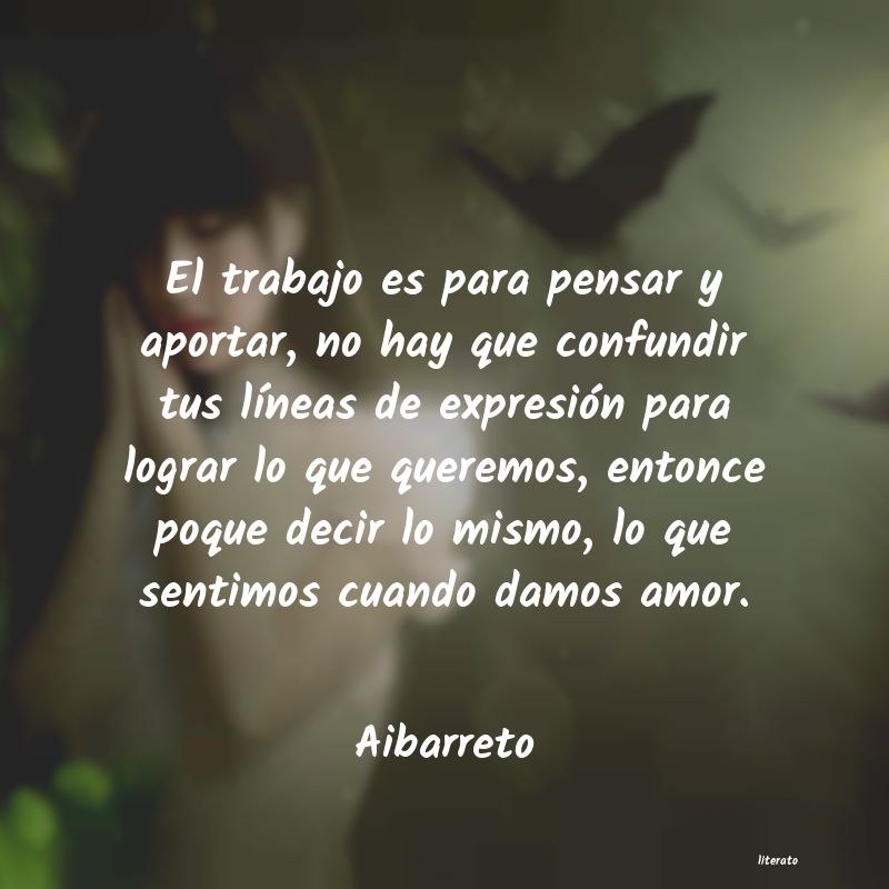 Frases de Aibarreto