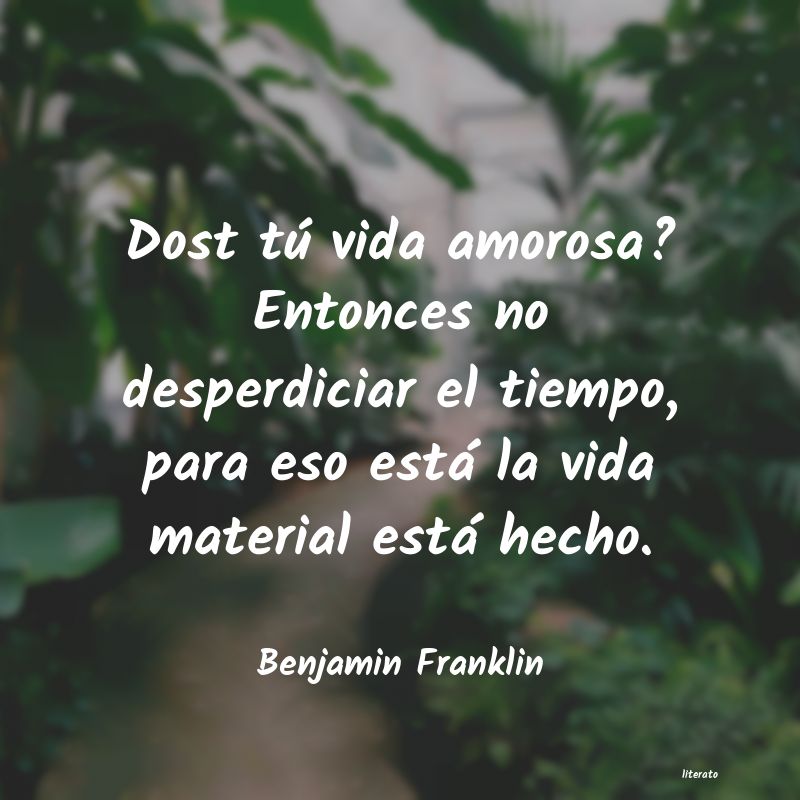 importancia benjamin franklin