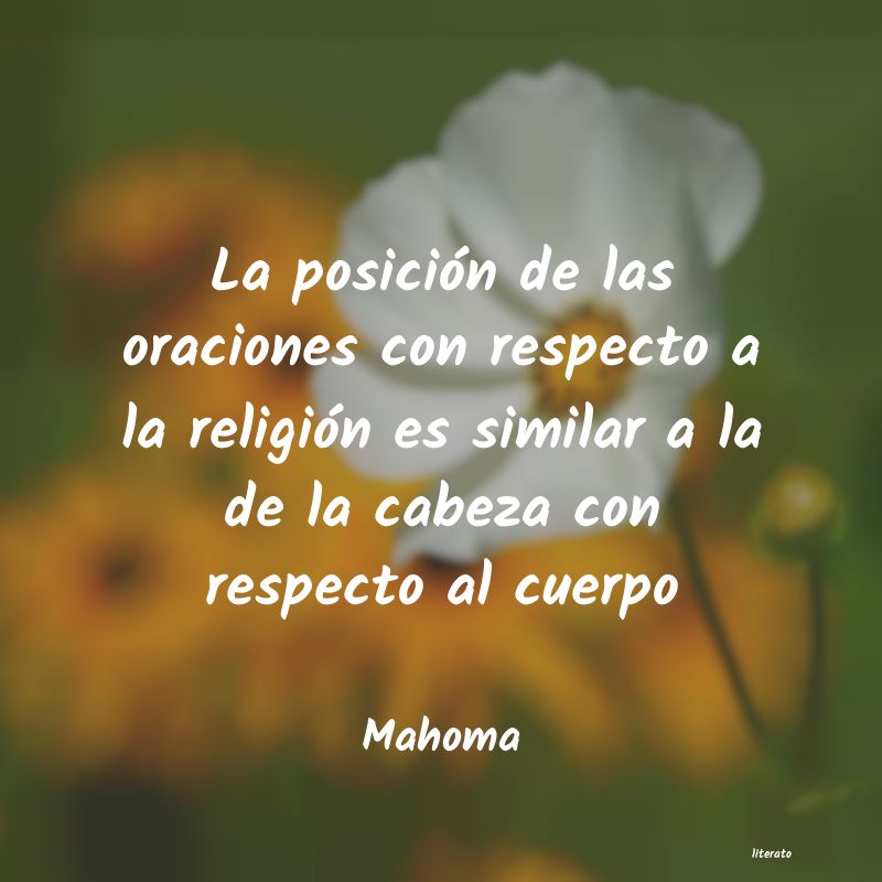 frases de Mahoma