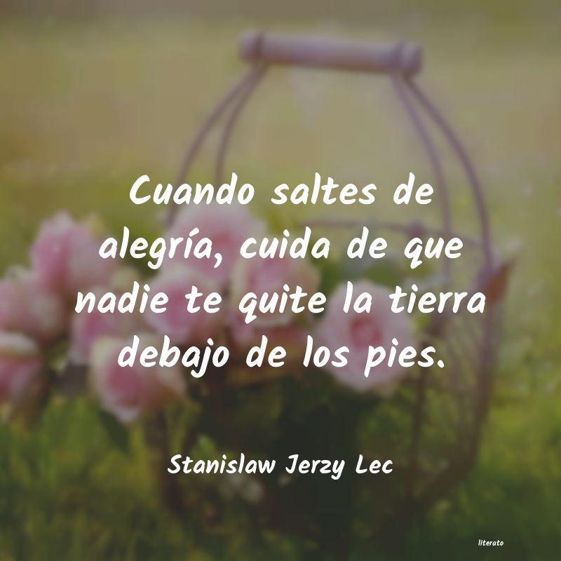 Frases de Stanislaw Jerzy Lec