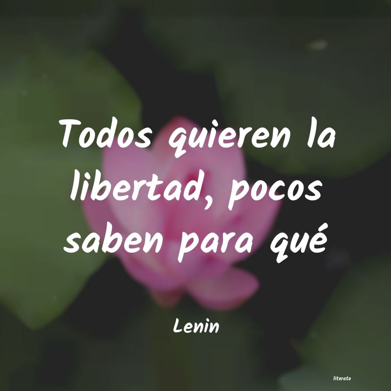 Frases de Lenin